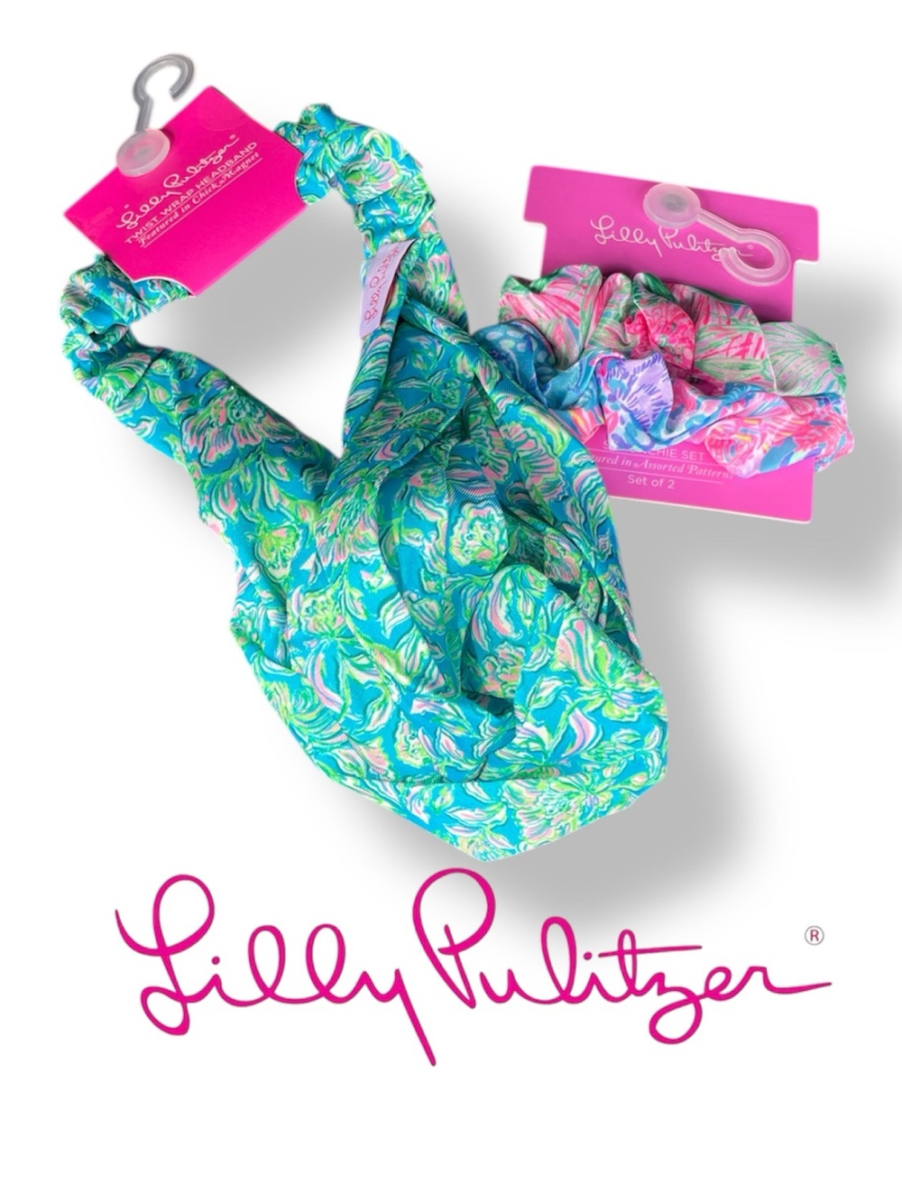 Headwrap with Scrunchies Lilly Pulitzer 3 Piece Hair Set